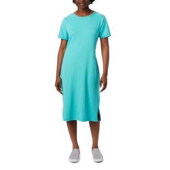 Columbia PFG Freezer Mid, Vestidos Azules Para Mujer | 054672-BZH